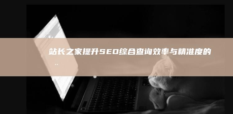 站长之家：提升SEO综合查询效率与精准度的全面工具